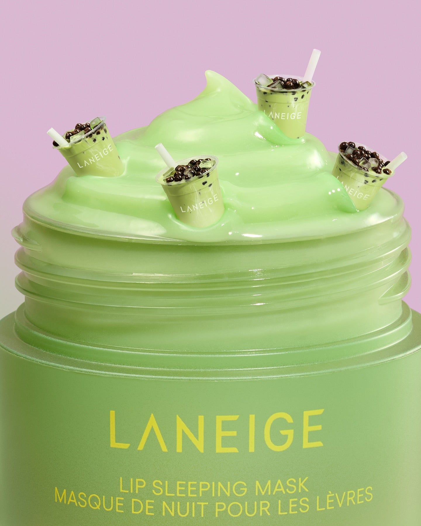 LANEIGE Matcha Bubble Tea Lip Sleeping Mask
