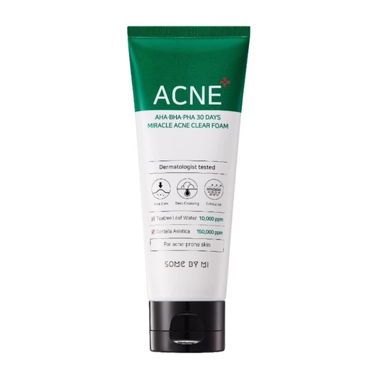 Some By Mi AHA,BHA,PHA 30 Days Miracle Acne Clear Foam Mini