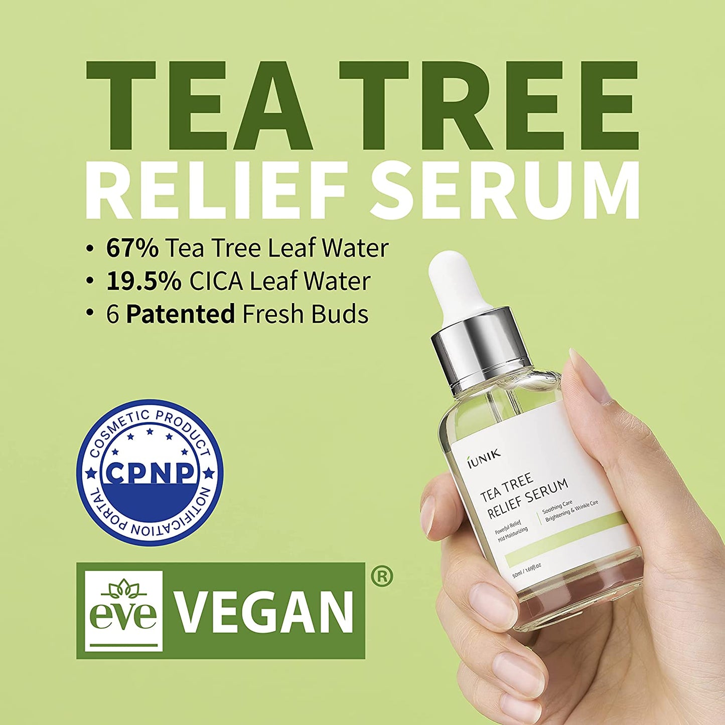 iUNIK Tea Tree Relief Serum Mini