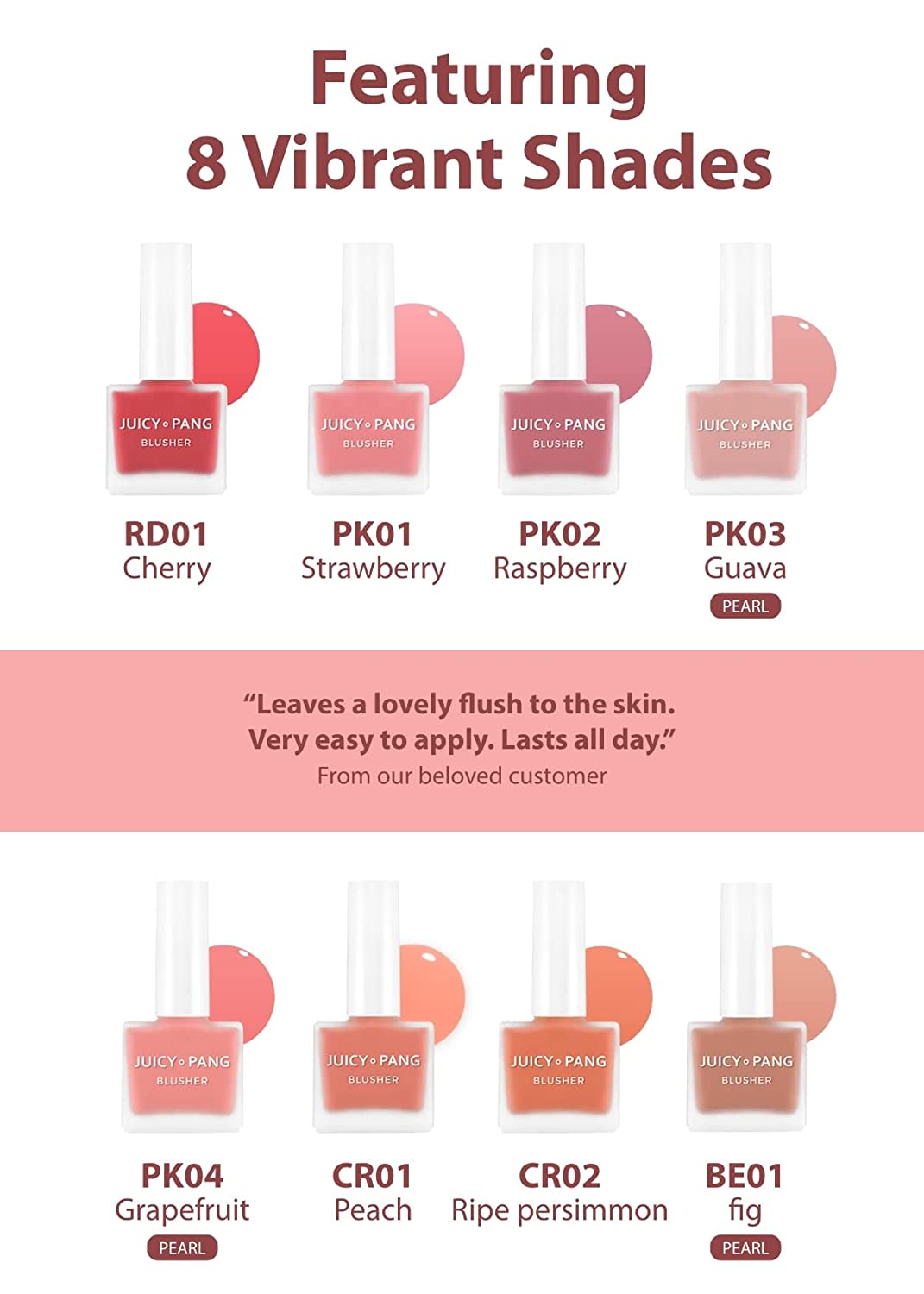 A'PIEU Juicy-Pang Water Blusher #PK03 Guava
