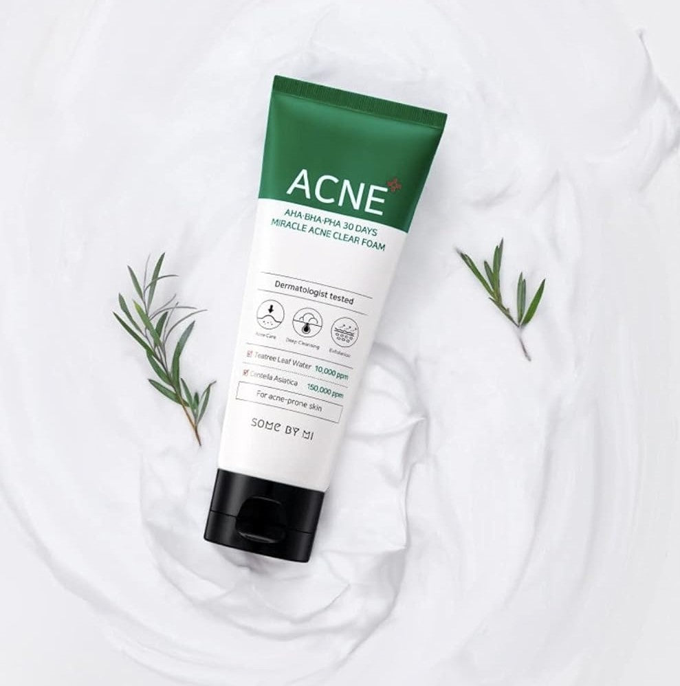 Some By Mi AHA,BHA,PHA 30 Days Miracle Acne Clear Foam Mini