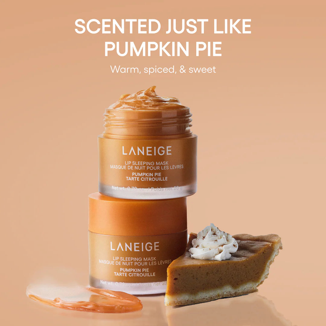 LANEIGE Limited edition Pumpkin Pie Lip Sleeping Mask