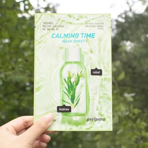PERIPERA Teatree Relief Calming Sheet Mask