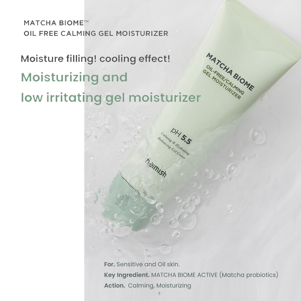 HEIMISH Matcha Biome Oil-free Calming Gel Moisturizer