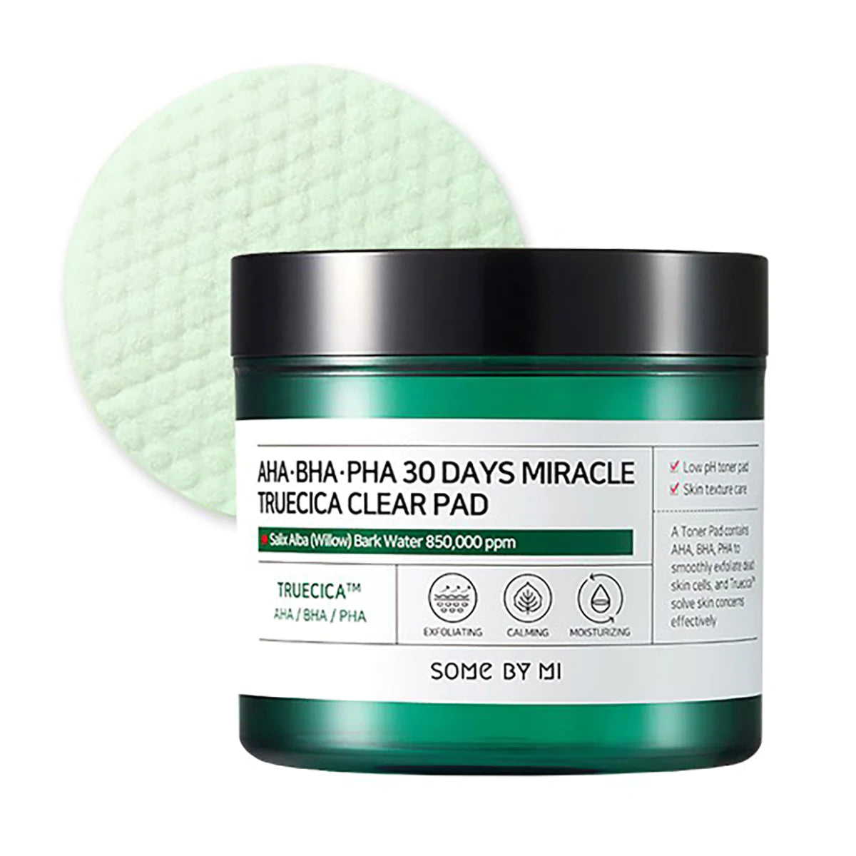 SOME BY MI AHA BHA PHA 30 Days Miracle Truecica Clear Pad