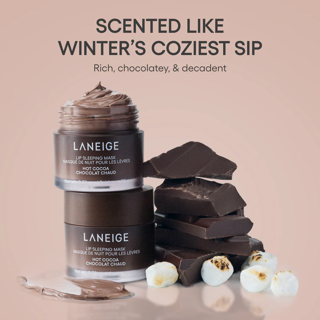 LANEIGE Limited edition Lip Sleeping Mask Hot Cocoa