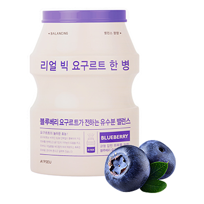 A'pieu Real Big Yogurt One-Bottle Blue Berry