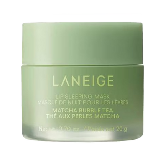LANEIGE Matcha Bubble Tea Lip Sleeping Mask
