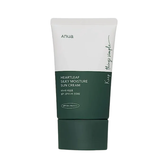 Anua Heartleaf Silky Moisture Sun Cream