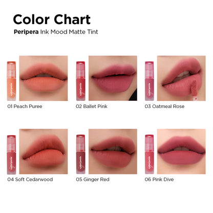 PERIPERA Ink Mood Matte Tint #02 Ballet Pink