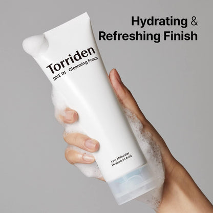 TORRIDEN DIVE-IN Low Molecular Hyaluronic Acid Cleansing Foam Mini