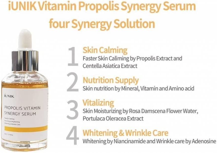 iUNIK Propolis Vitamin Synergy Serum Mini