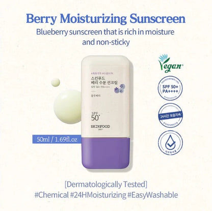 SKINFOOD Berry Moisturizing Sun Cream Mini