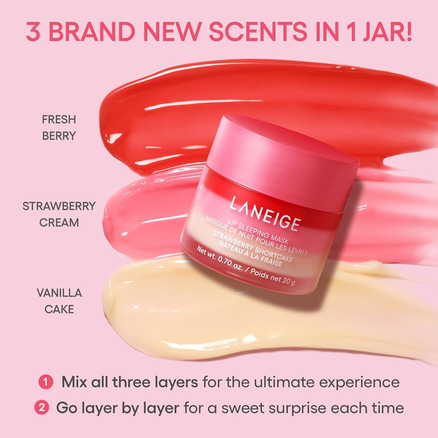 LANEIGE Strawberry Shortcake Lip Sleeping Mask