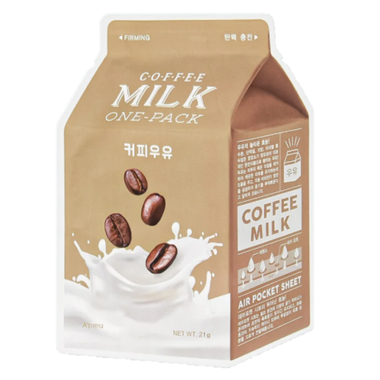 A'PIEU Coffee Milk One-pack Sheet Mask