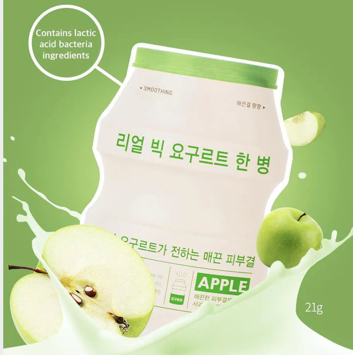 A'PIEU Real Big Yogurt One-Bottle Apple Sheet Mask