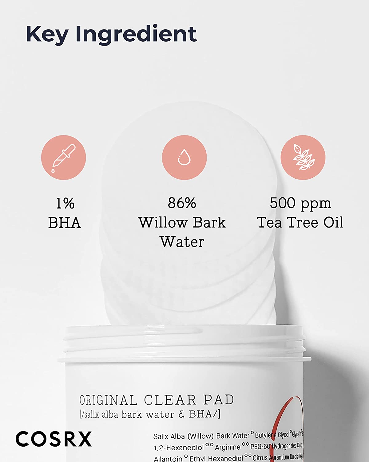 COSRX One Step Original Clear Pad – Periwinkle Beauty
