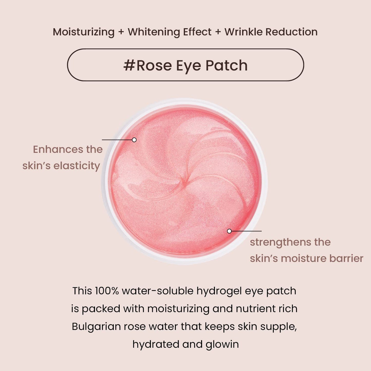 HEIMISH Bulgarian Rose Hydrogel Eye Patch