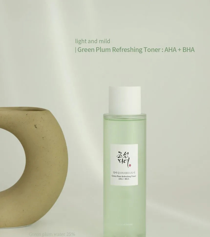 BEAUTY OF JOSEON Green plum refreshing toner : AHA + BHA